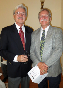Tom Helenski and Dr. Robert Miller